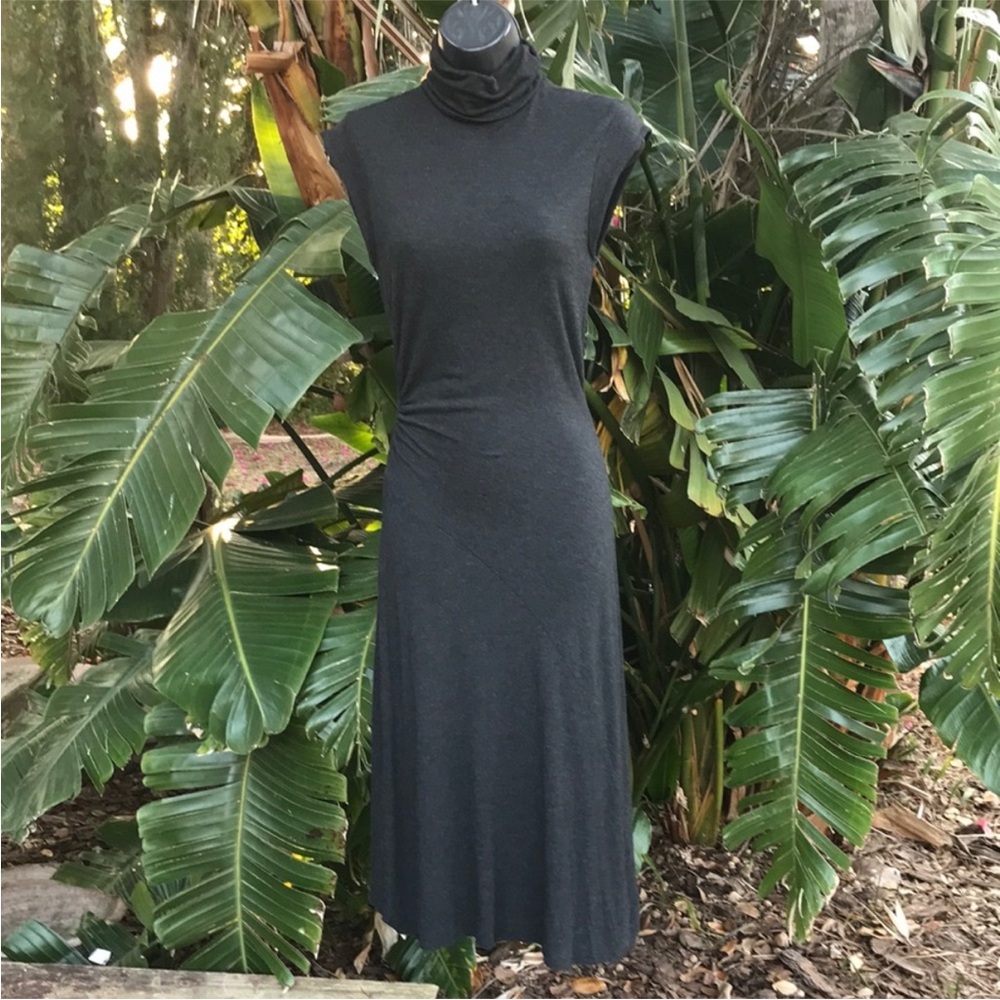 Diane von Furstenberg ruched column dress